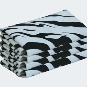 Dish Cloth, Black & White Color