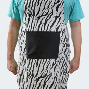 Apron, Black & White Color